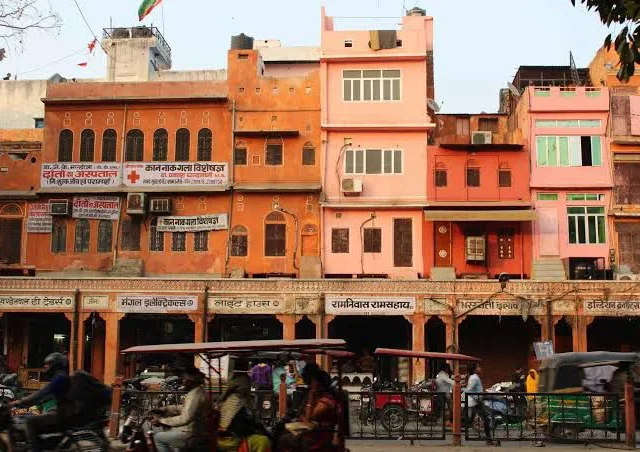 Centro de Jaipur en india
