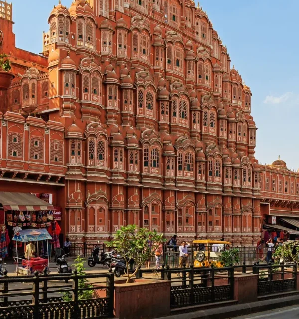 Palacio de los Vientos en Jaipur en india