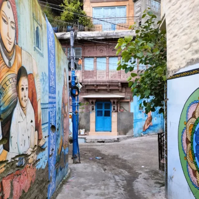 Murales en india